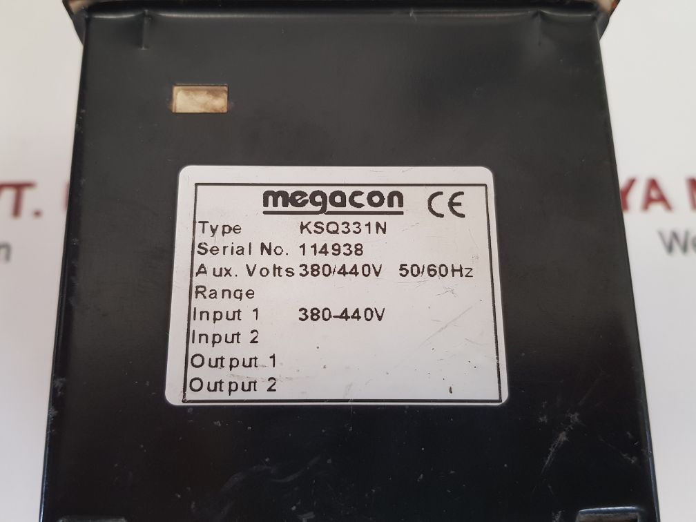 MEGACON KSQ331N INDICATION CONTROL RELAY