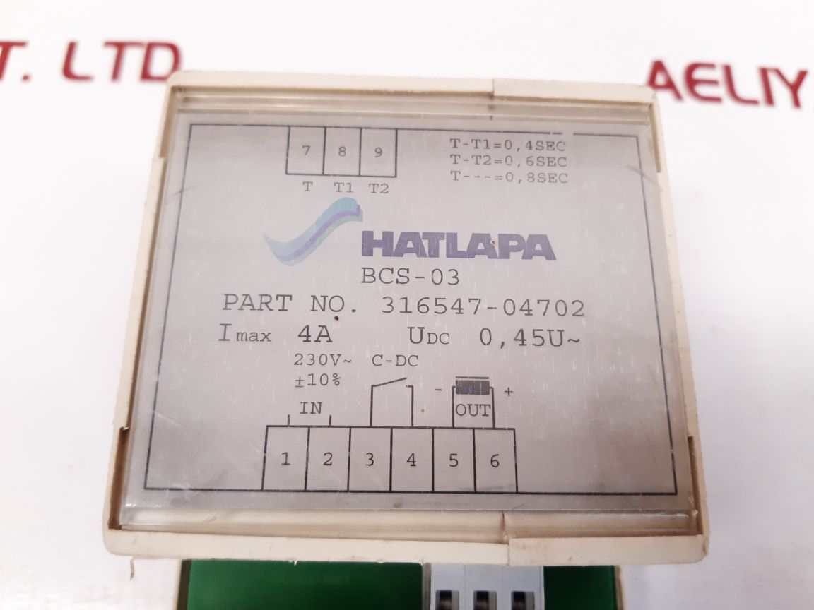 HATLAPA / WIELAND 316547-04702 BAMBERG MODULE BCS-03