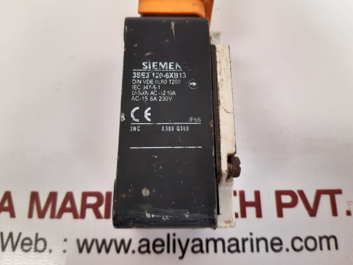 SIEMENS 3SE3 120-6XB13 LIMIT SWITCH