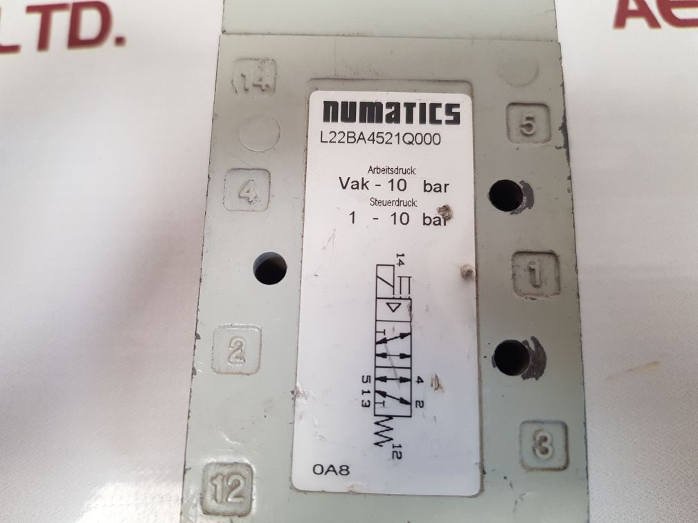 NUMATICS L22BA4521Q000 SOLENOID VALVE