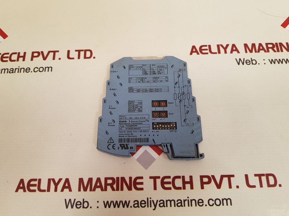 KNICK P32300P0/00 RESISTANCE TRANSMITTER
