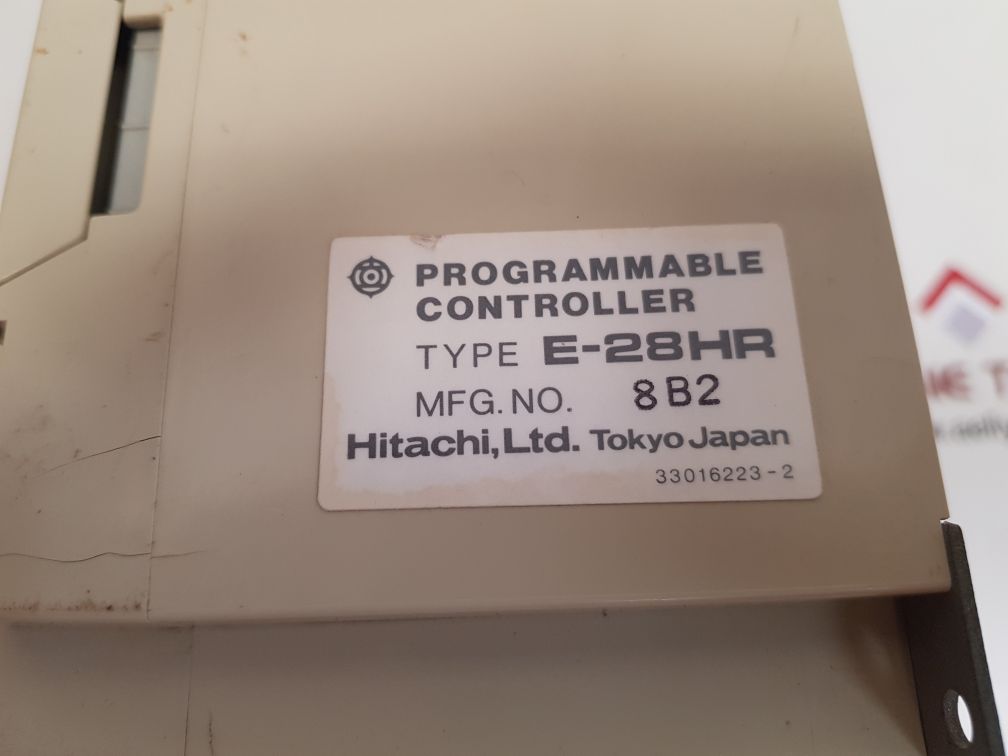 HITACHI E-28HR PROGRAMMABLE CONTROLLER