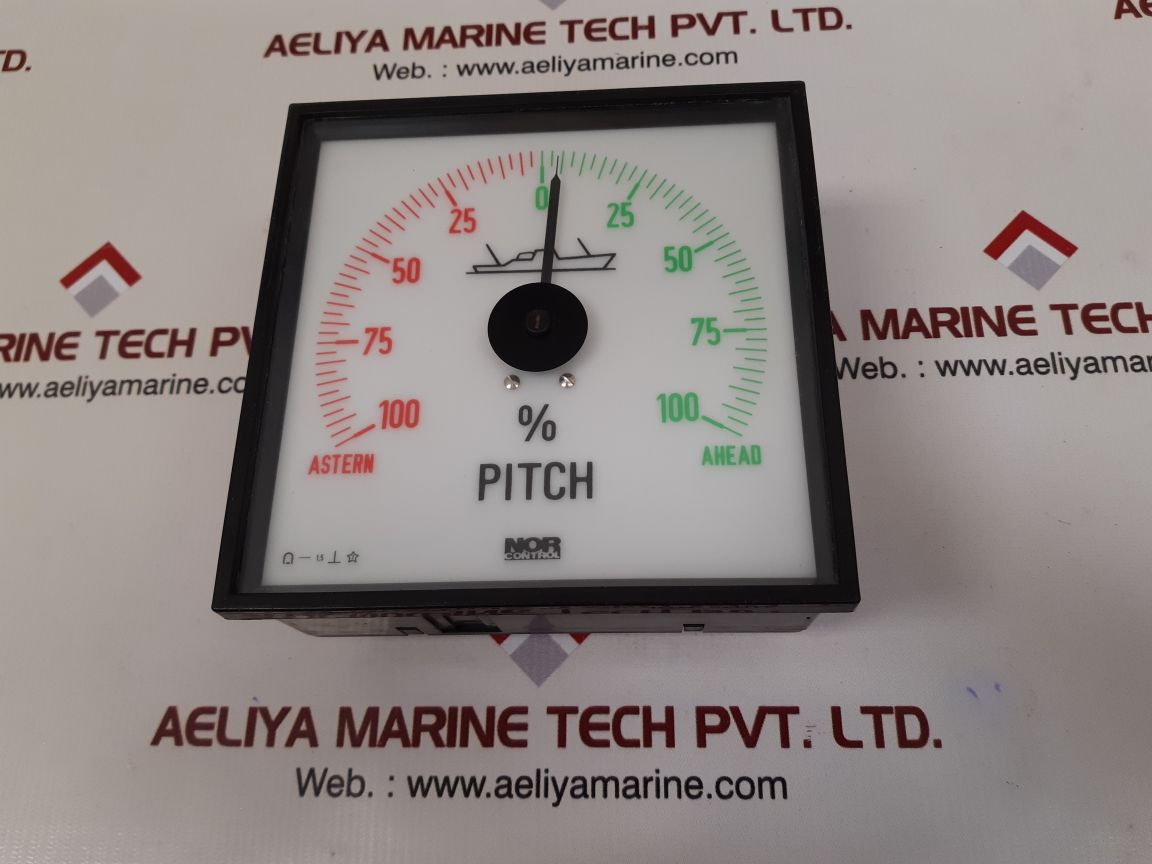 DEIF/NOR CONTROL DLQ 144-PC-NB RPM METER