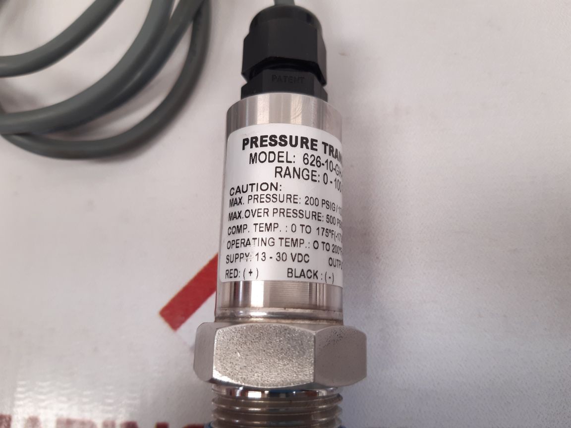 PRESSURE TRANSMITTER 626-10-GH-P9-E1-S1