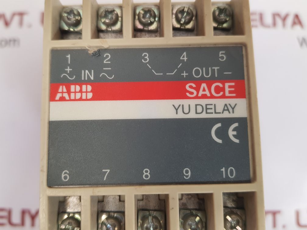 ABB SACE YU DELAY RELAY 702209/80 5