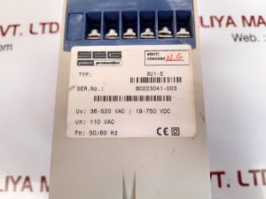 SEG XU1-E POWER PROTECTION RELAY