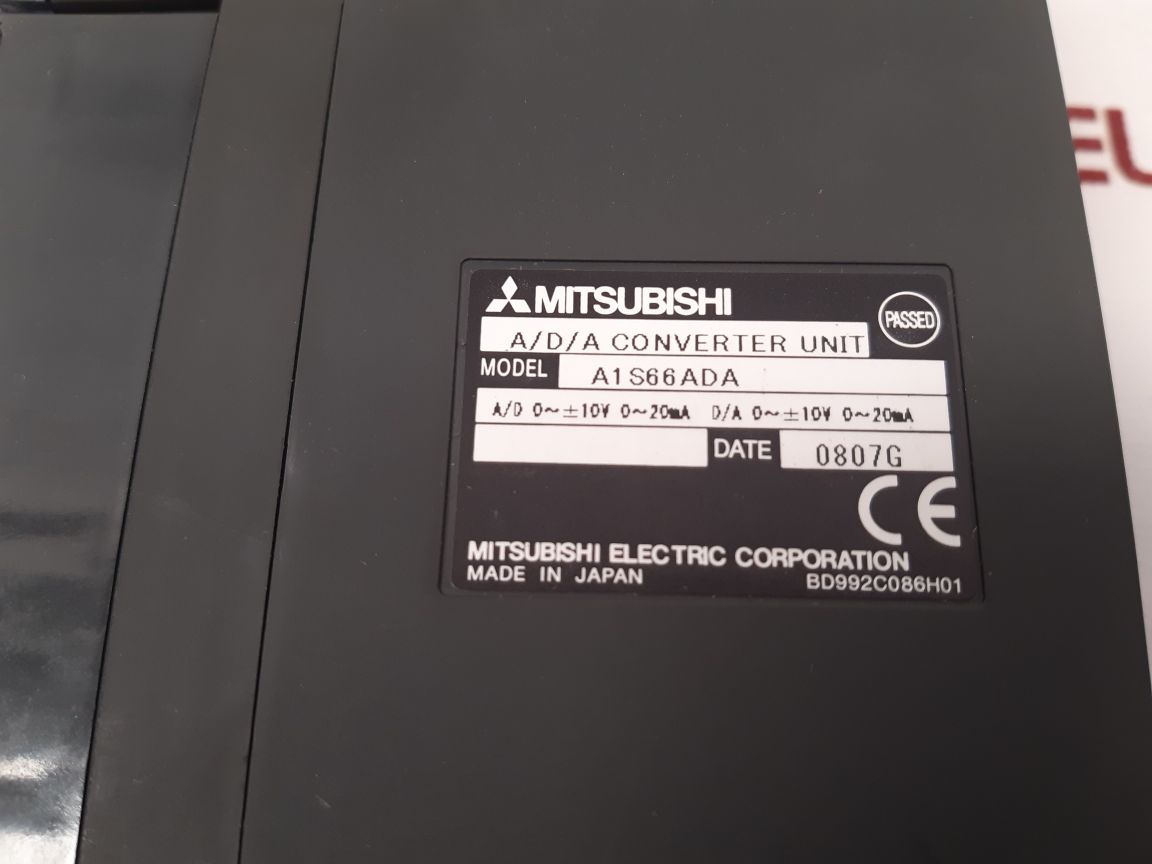 MITSUBISHI A1S66ADA A/D/A CONVERTER UNIT