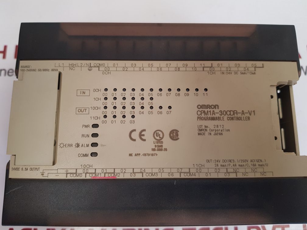 OMRON CPM1A-30CDR-A-V1 PROGRAMMABLE CONTROLLER
