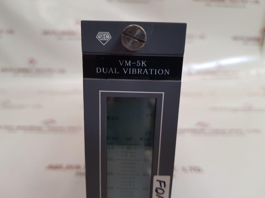 SEC VM-5K DUAL VIBRATION MONITOR METER