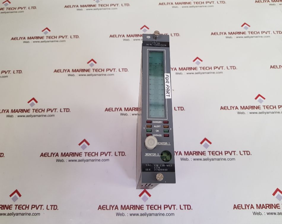 SEC VM-5K DUAL VIBRATION MONITOR METER