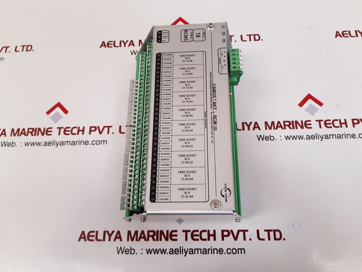 STEIN SOHN PHOENIX CONTACT CAMOS NET-RCM 10 REEFER CONTAINER MONITORING