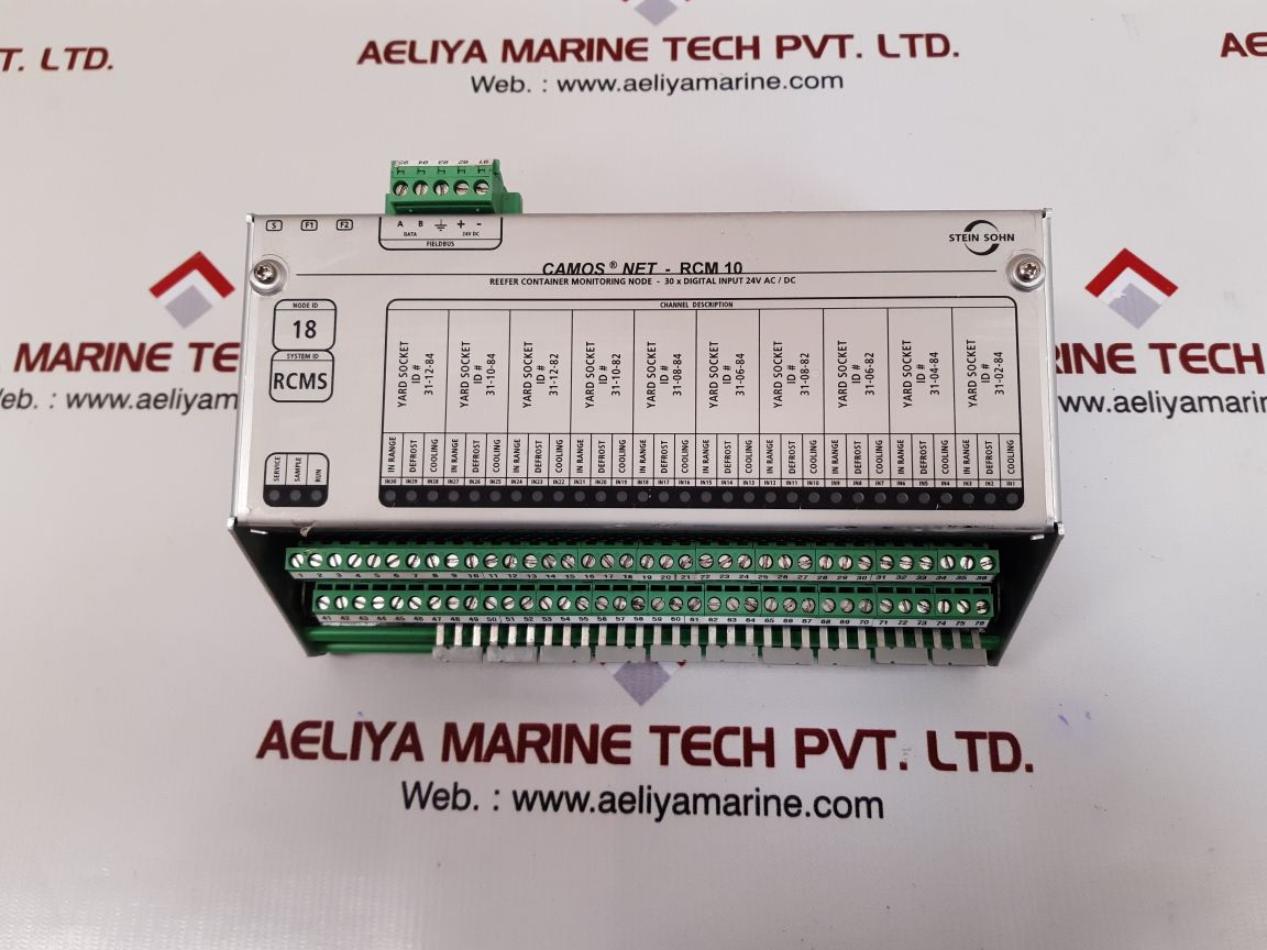 STEIN SOHN PHOENIX CONTACT CAMOS NET-RCM 10 REEFER CONTAINER MONITORING