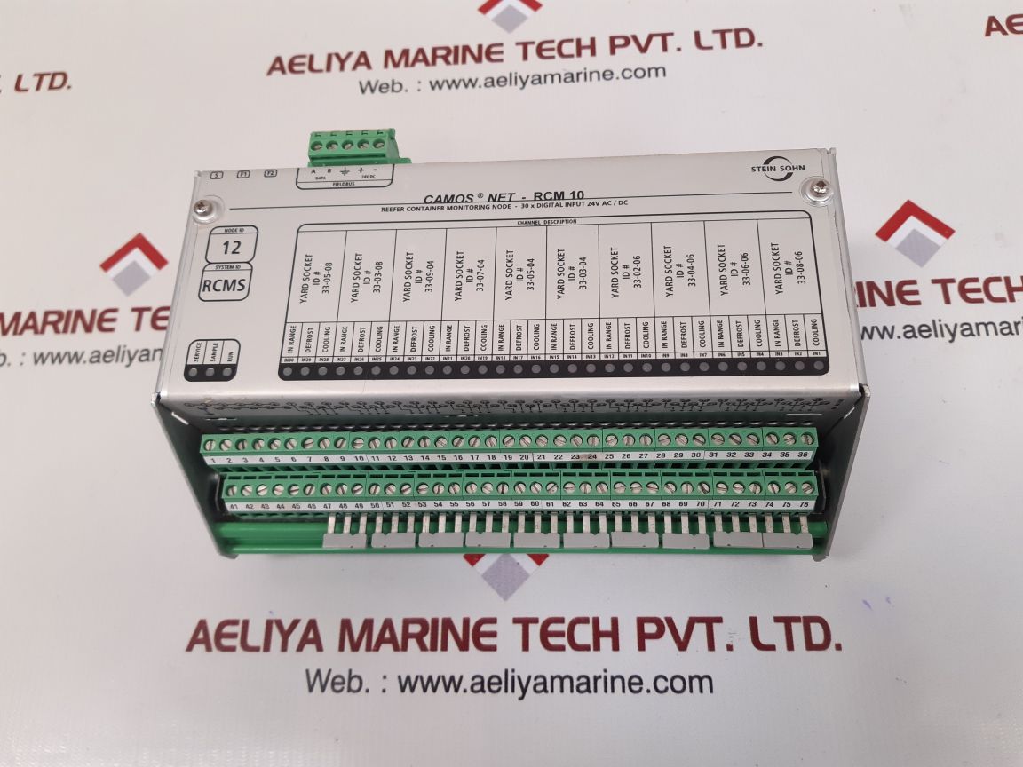 STEIN SOHN PHOENIX CONTACT B101002A 000000112 REEFER CONTAINER MONITORING