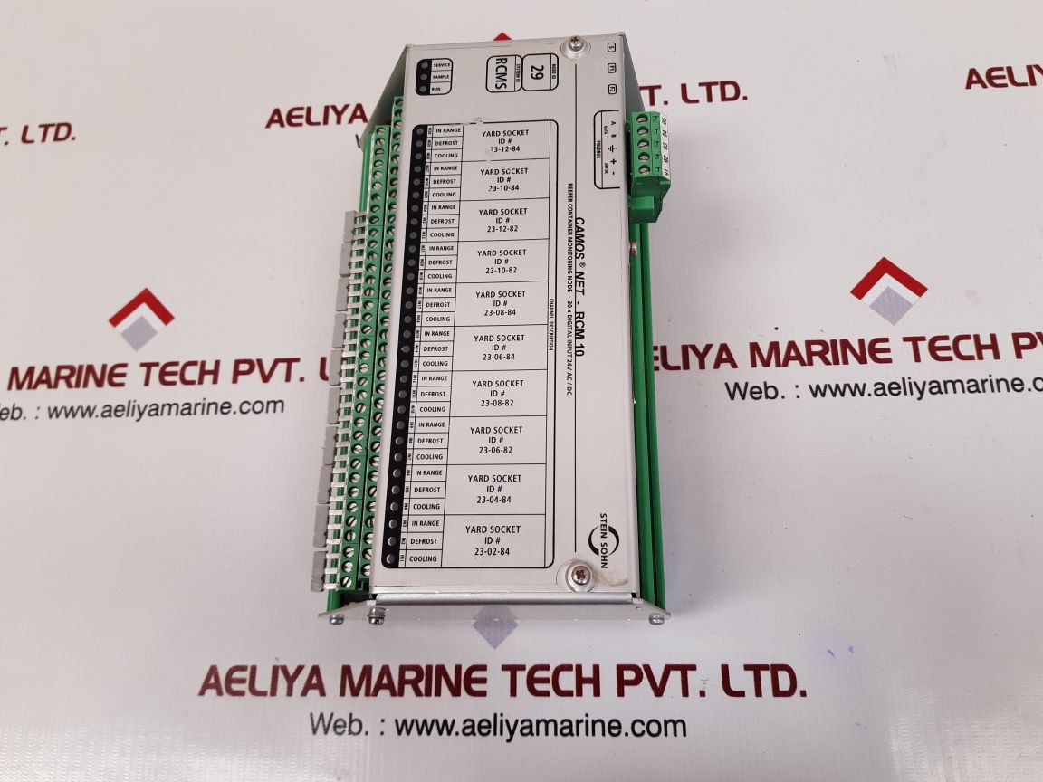 STEIN SOHN PHOENIX CONTACT CAMOS NET-RCM 10 REEFER CONTAINER MONITORING