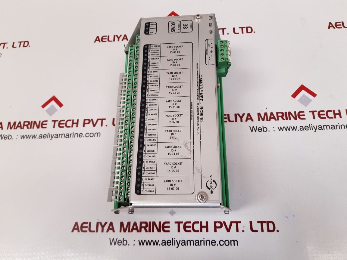 STEIN SOHN PHOENIX CONTACT CAMOS NET - RCM 10 REEFER CONTAINER MONITORING