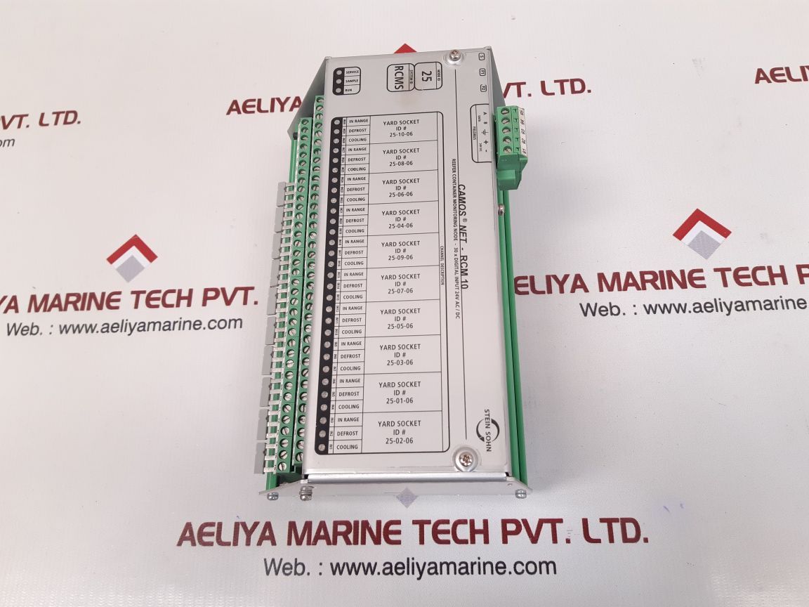 STEIN SOHN PHOENIX CONTACT CAMOS NET - RCM 10 REEFER CONTAINER MONITORING