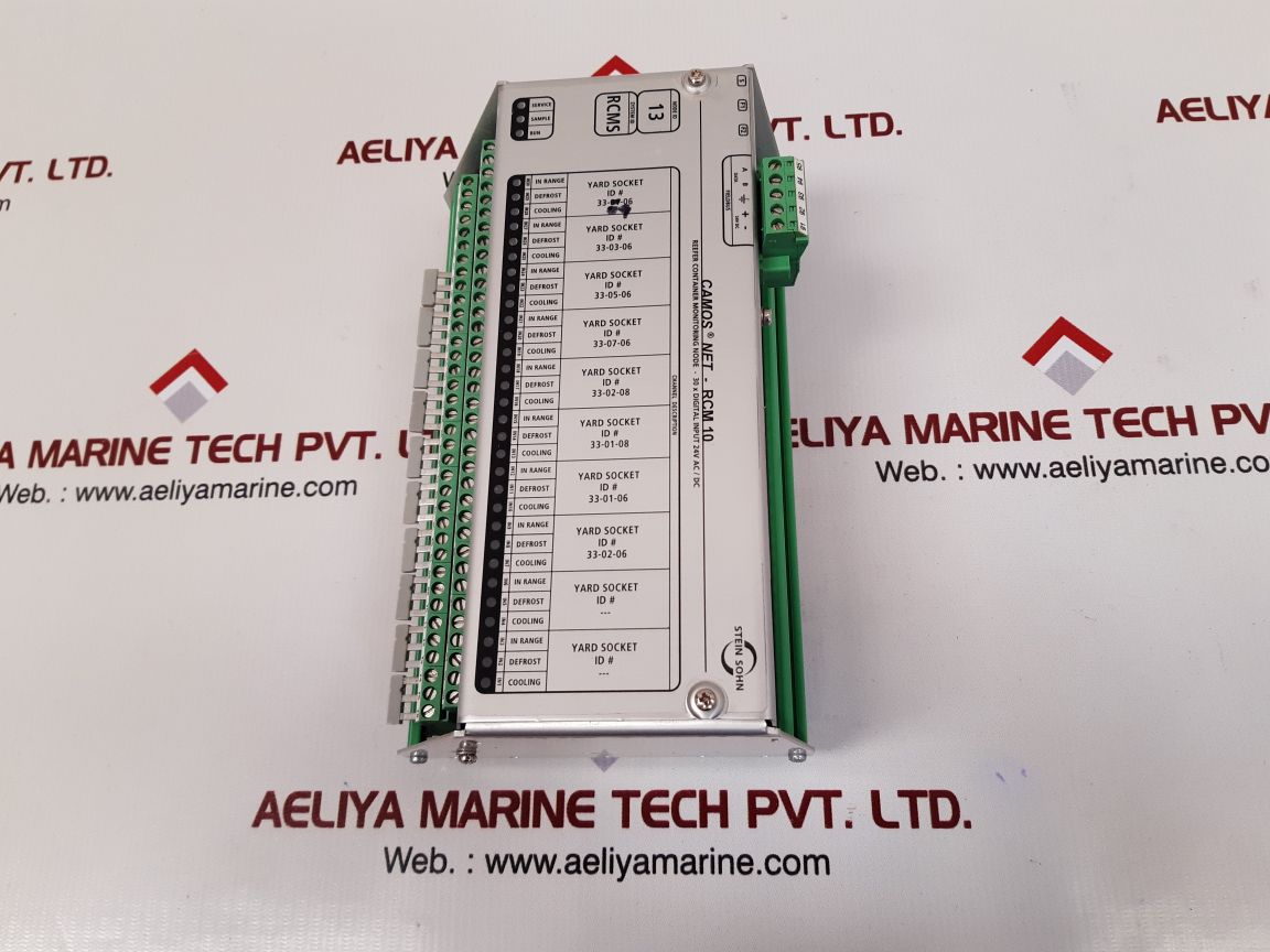 STEIN SOHN PHOENIX CONTACT CAMOS NET - RCM 10 REEFER CONTAINER MONITORING