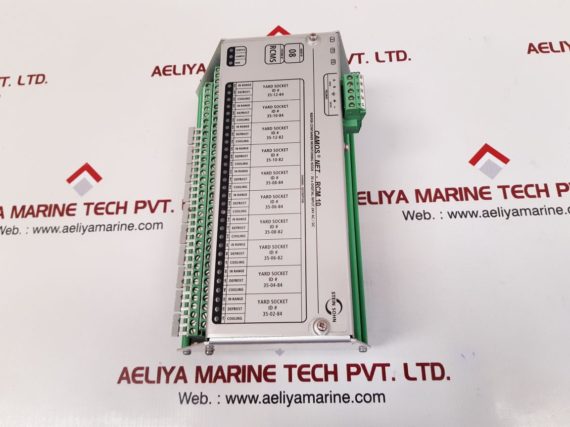 STEIN SOHN PHOENIX CONTACT CAMOS NET - RCM 10 REEFER CONTAINER MONITORING