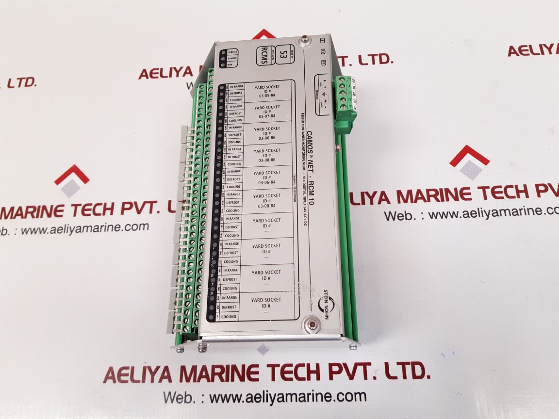 STEIN SOHN PHOENIX CONTACT CAMOS NET-RCM 10 REEFER CONTAINER MONITORING