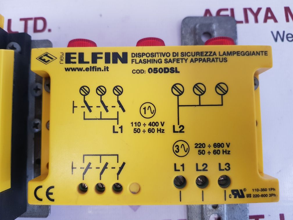 NEW ELFIN 050DSL FLASHING SAFETY DEVICE