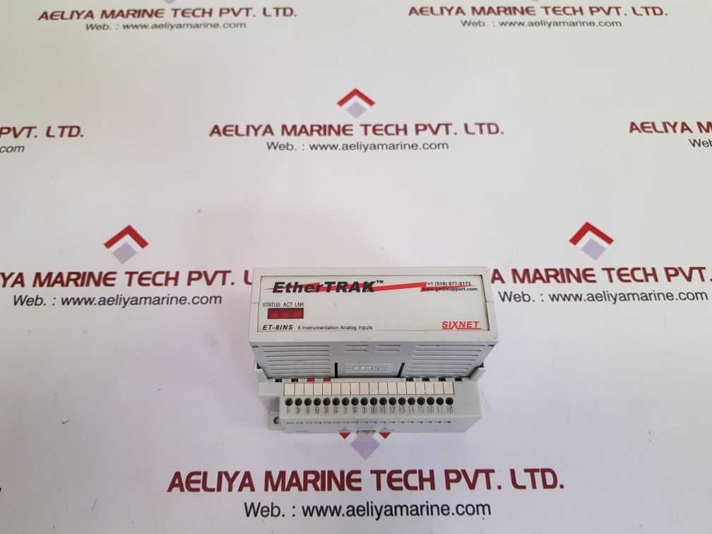 SIXNET ET-8INS ETHERTRAK ETHERNET I/O MODULE