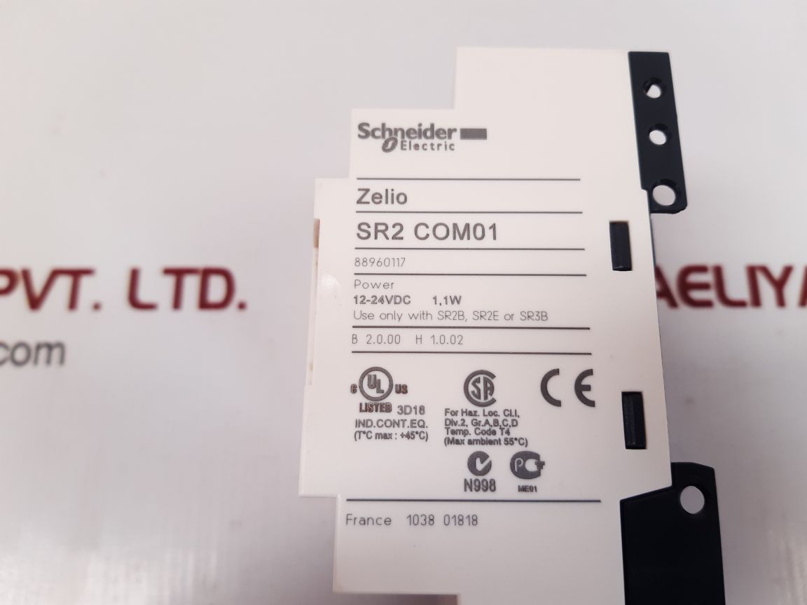 SCHNEIDER ELECTRIC SR2 COM01 ZELIO 88960117