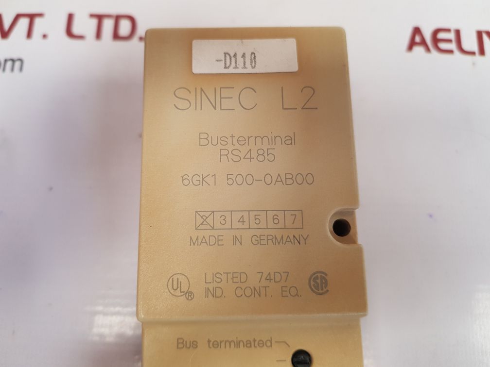 SIEMENS 6GK1 500-0AB00 BUSTERMINAL RS485