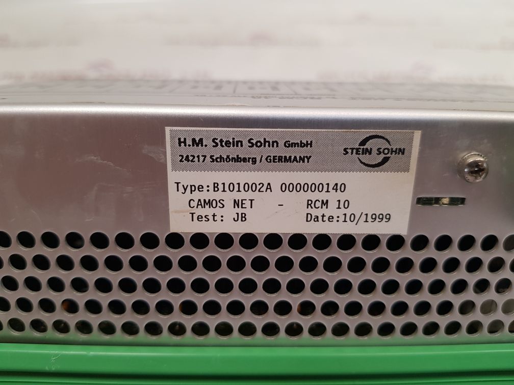 STEIN SOHN B101002A 000000140 REEFER CONTAINER MONITORING