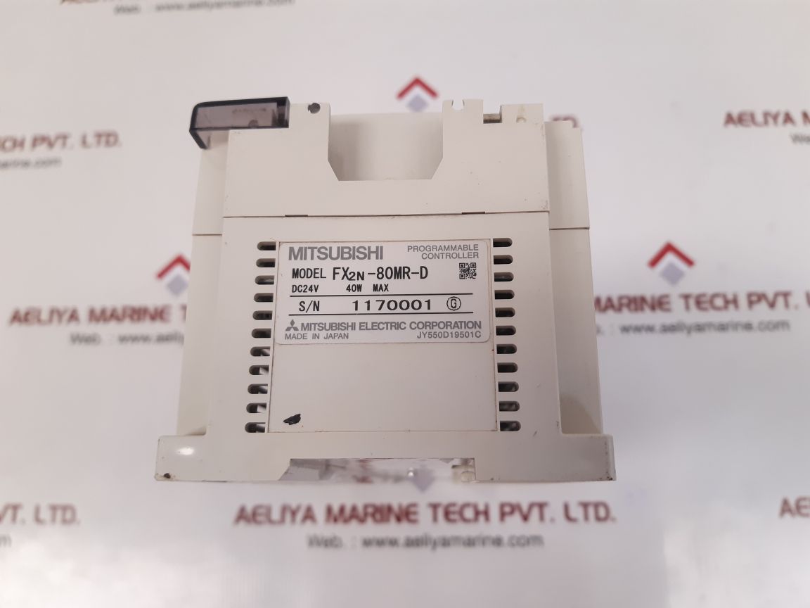 MITSUBISHI MELSEC FX2N-80MR-D PROGRAMMABLE CONTROLLER