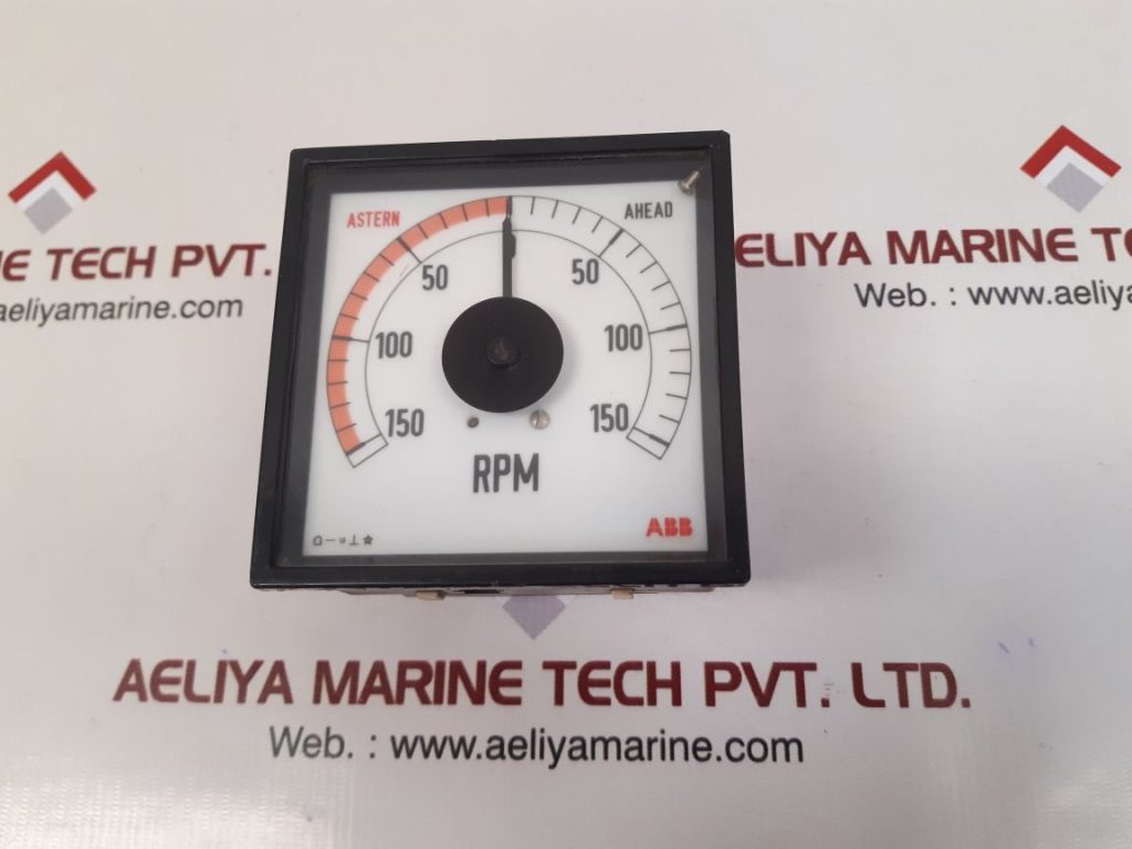 ABB DEIF 0-150 RPM INDICATOR