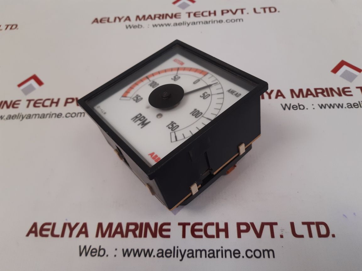 ABB DEIF 0-150 RPM INDICATOR