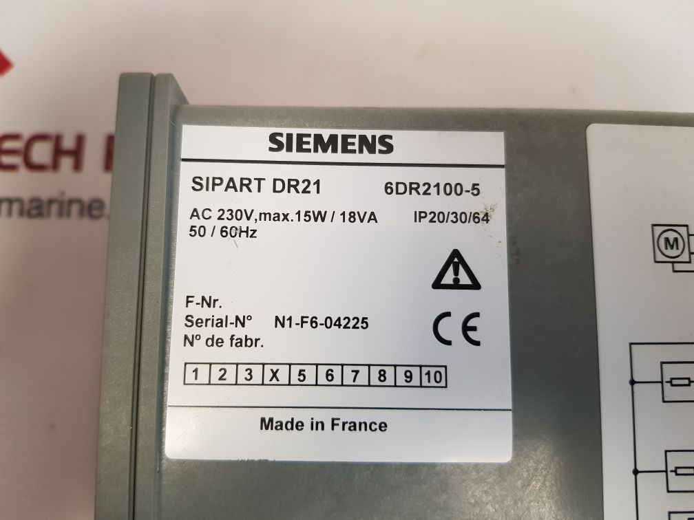 SIEMENS SIPART DR21 PROCESS CONTROLLER