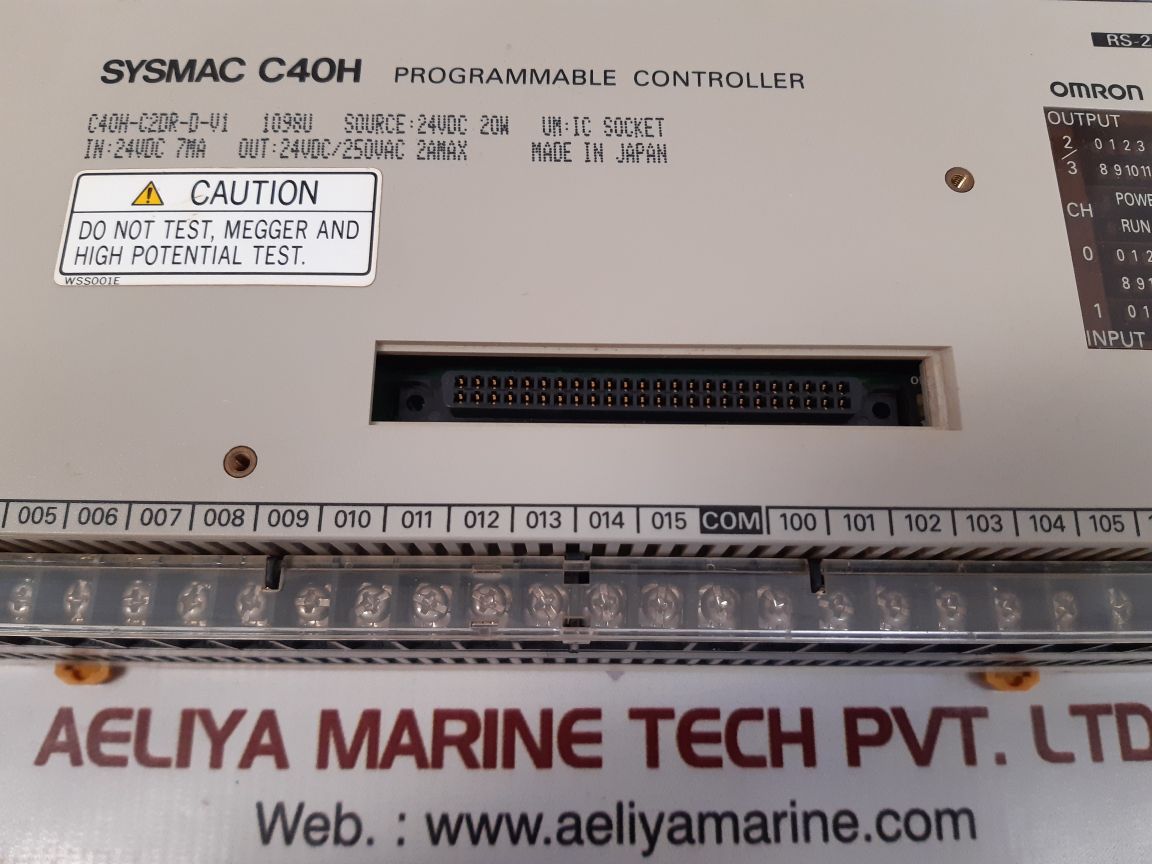 OMRON C40H-C2DR-D-V1 PROGRAMMABLE CONTROLLER