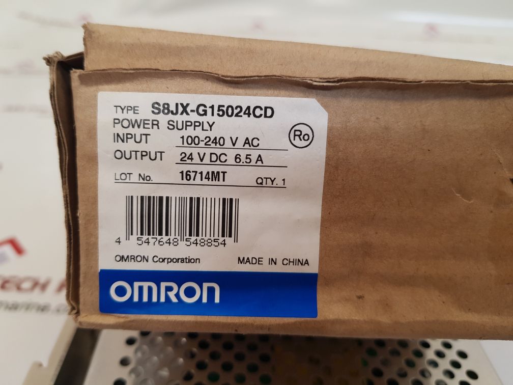 OMRON S8JX-G15024CD POWER SUPPLY