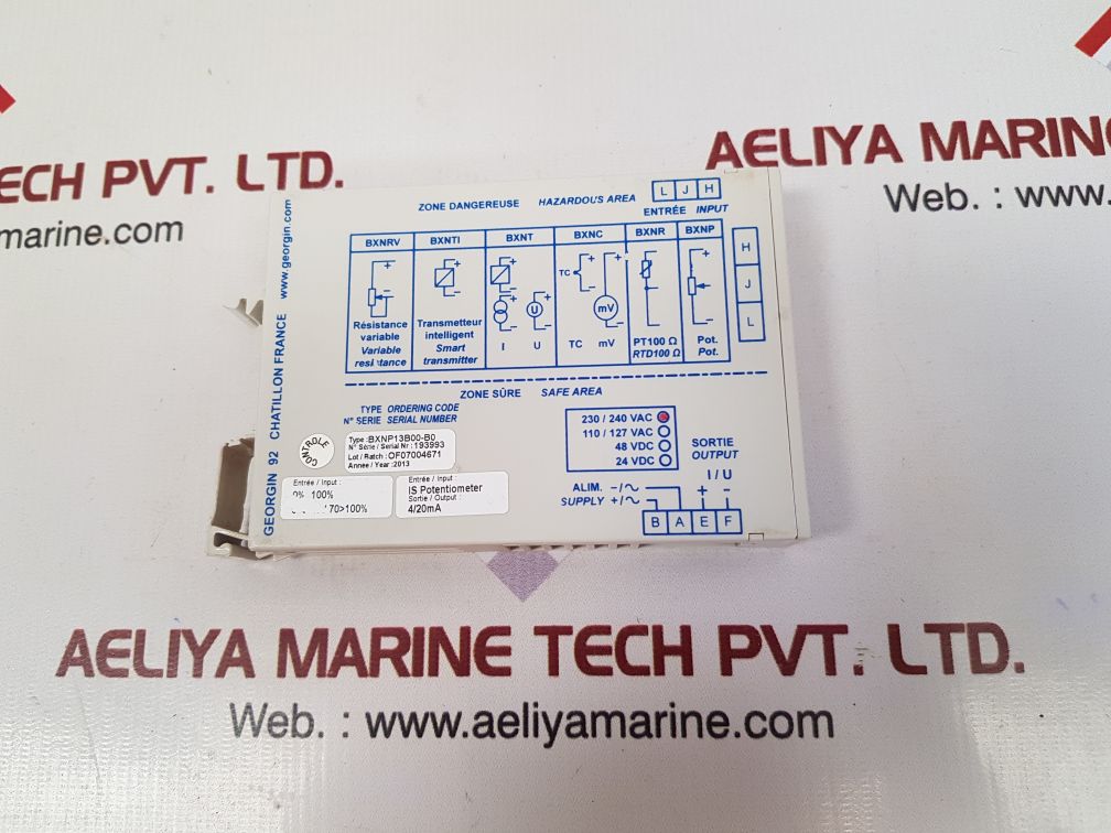 GEORGIN BXNP13B00-B0 ISOLATED CONVERTER