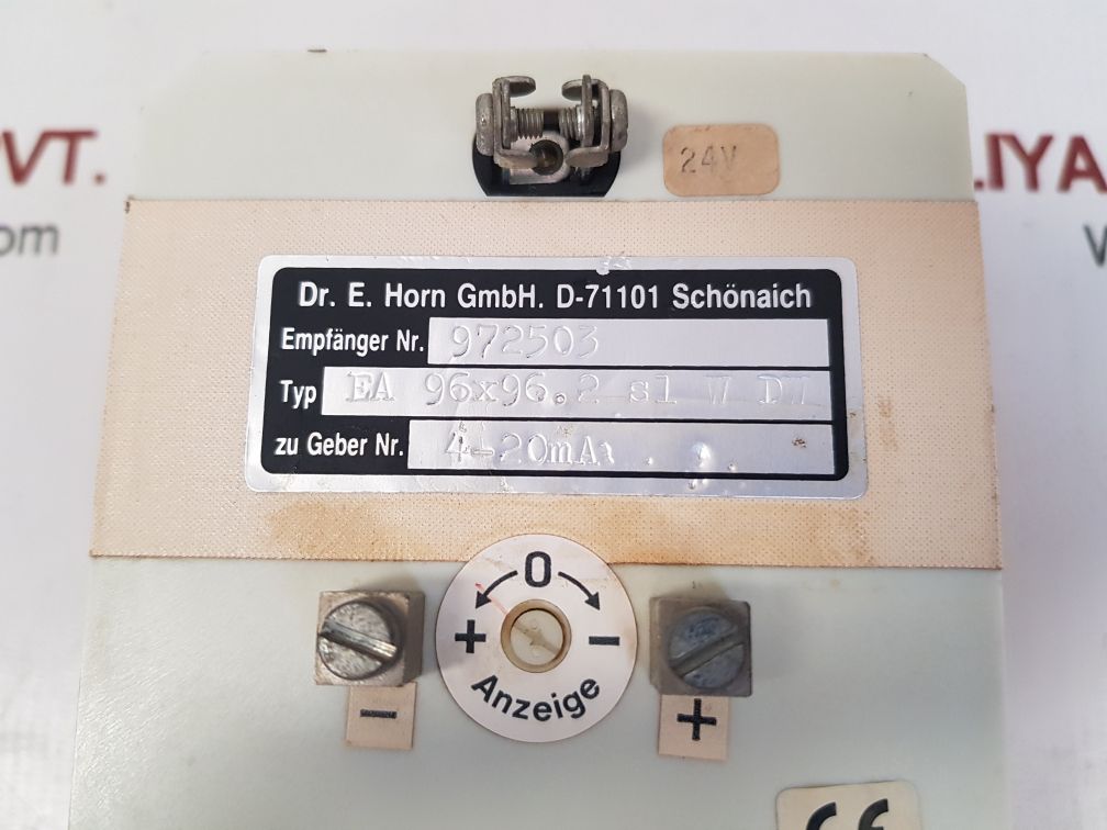 DR.E.HORN EA 96X96.2 SL W DW BAR INDICATOR