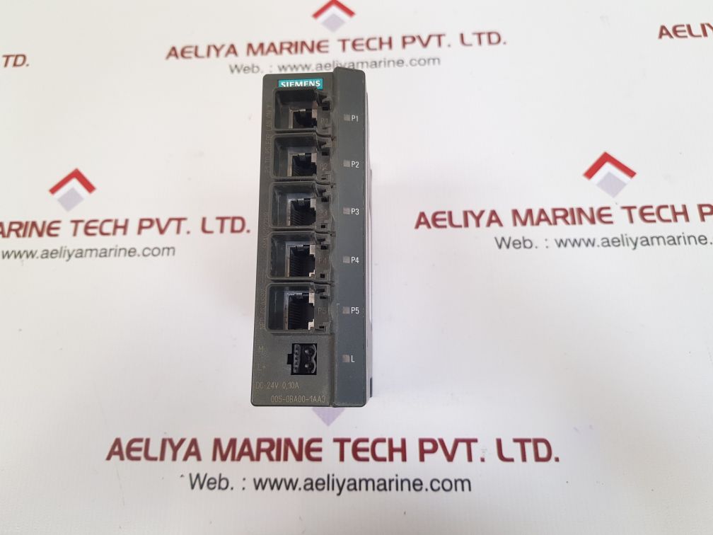 SIEMENS 005-0BA00-1AA3 INDUSTRIAL ETHERNET SWITCH