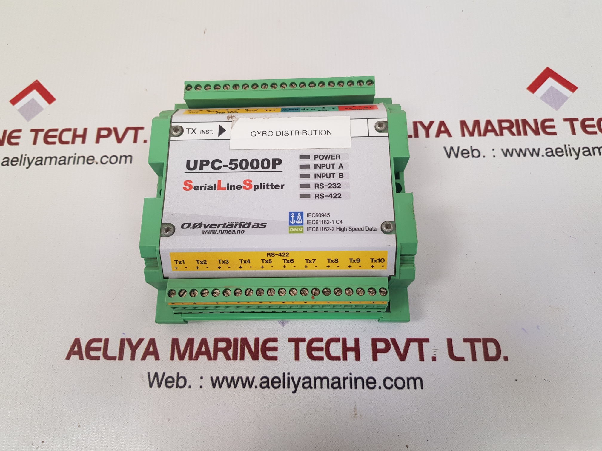 O.OVERLAND UPC-5000P SERIAL LINE SPLITTER