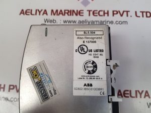ABB SD822 POWER SUPPLY MODULE 24V D.C. 5A