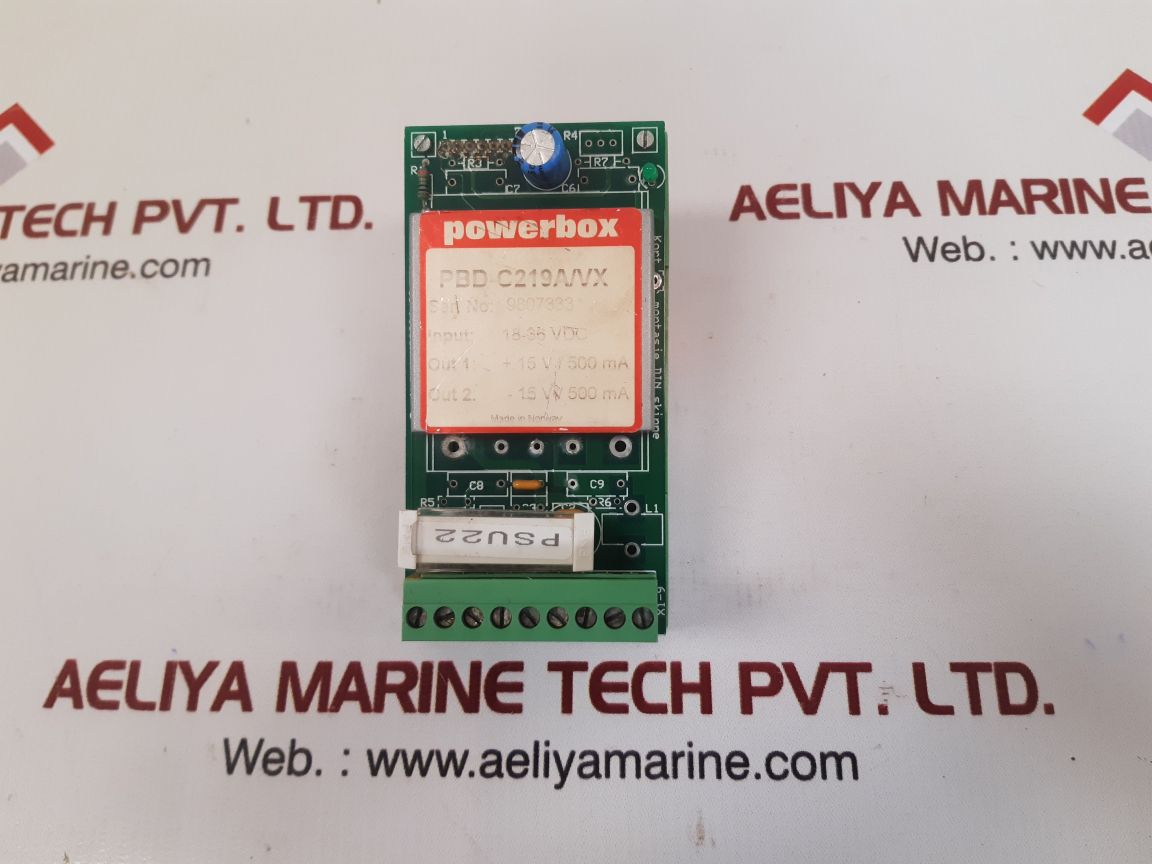 POWERBOX PBD-C219A/VX PCB CARD UM
