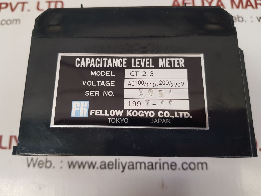 FELLOW KOGYO CT-2.3 CAPACITANCE LEVAL CONTROLLER