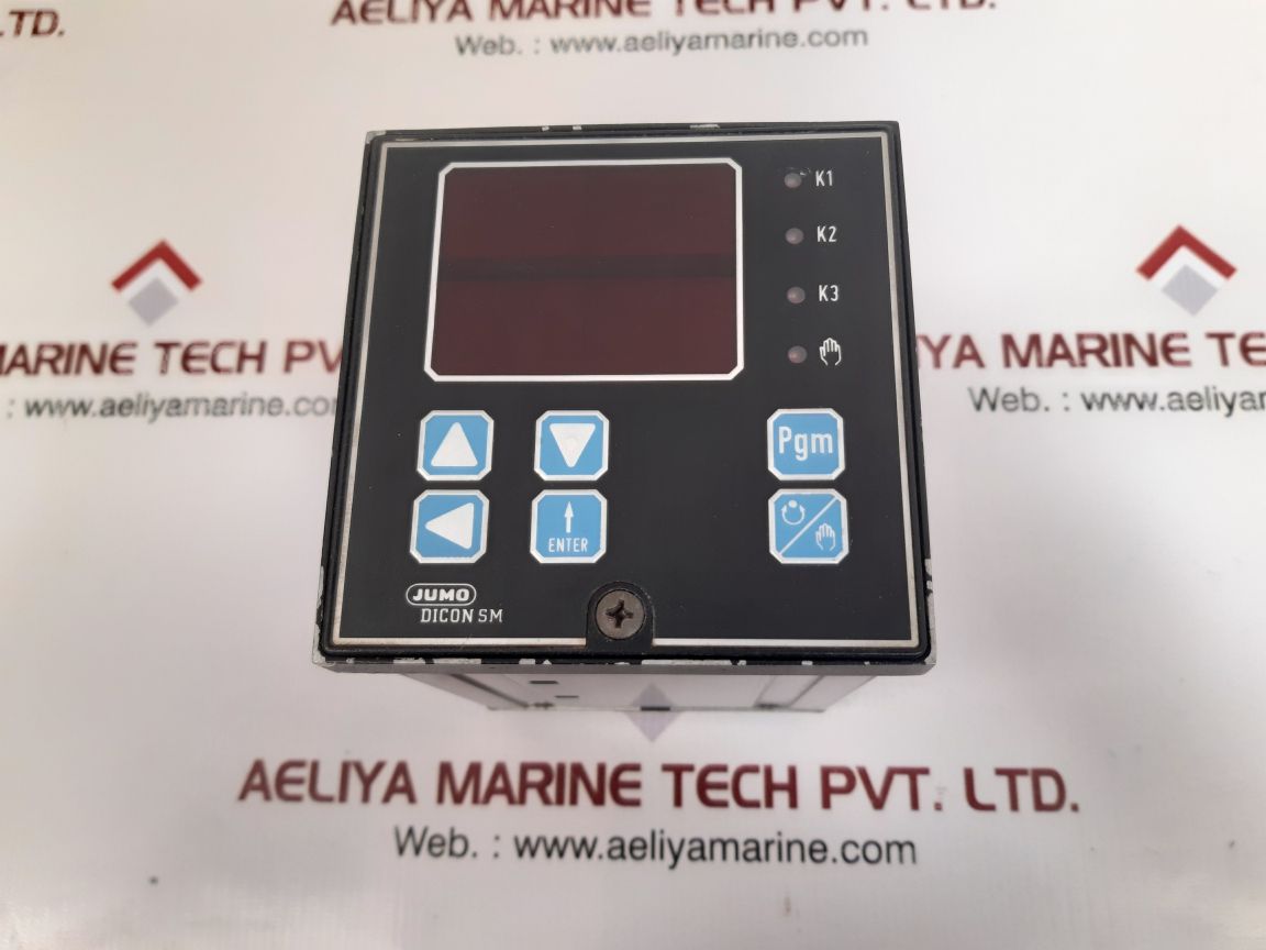 JUMO DICON SM PANEL MOUNT TEMPERATURE CONTROLLER