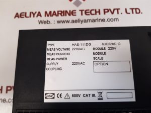 DEIF HAS-111DG SYNCHRONISATION & CIRCUIT BREAKER