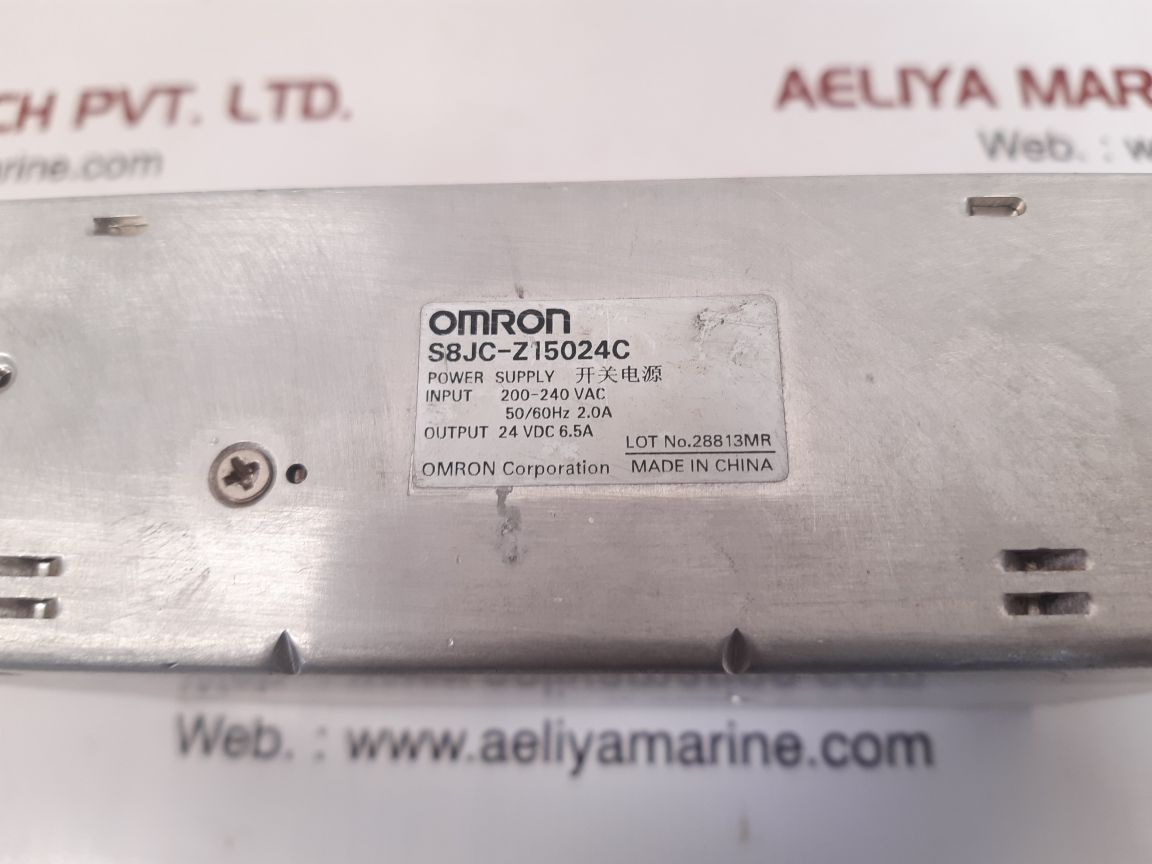 OMRON S8JC-Z15024C POWER SUPPLY