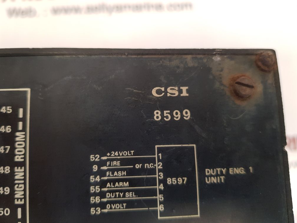 CSI 8599 24 VOLT