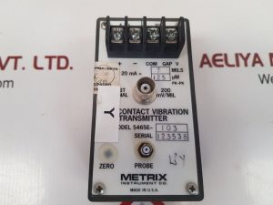 METRIX INSTRUMENT 5465E-103 VIBRATION TRANSMITTER