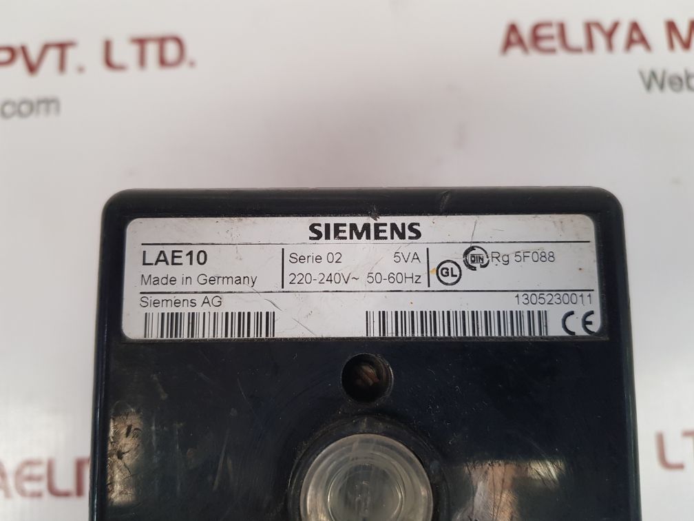 SIEMENS LAE10 BURNER FLAME SIGNAL AMPLIFIER