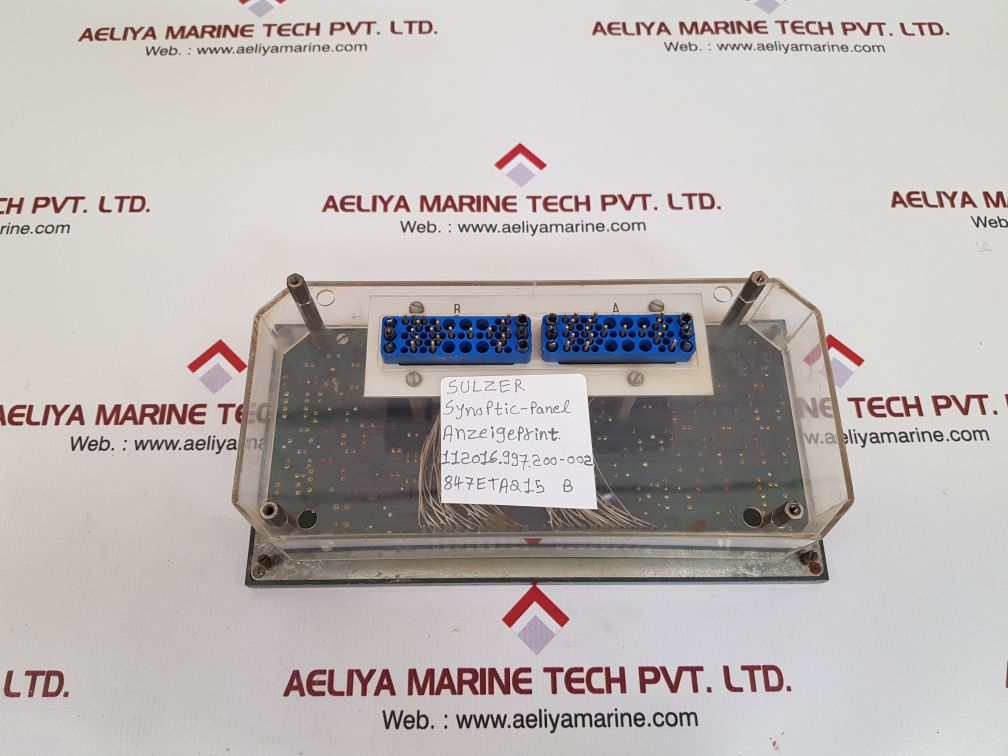 SULZER 847ETA215 B SYNOPTIC-PANEL