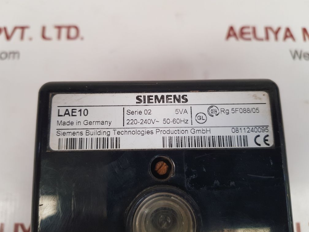 SIEMENS LAE10 BURNER FLAME DETECTOR