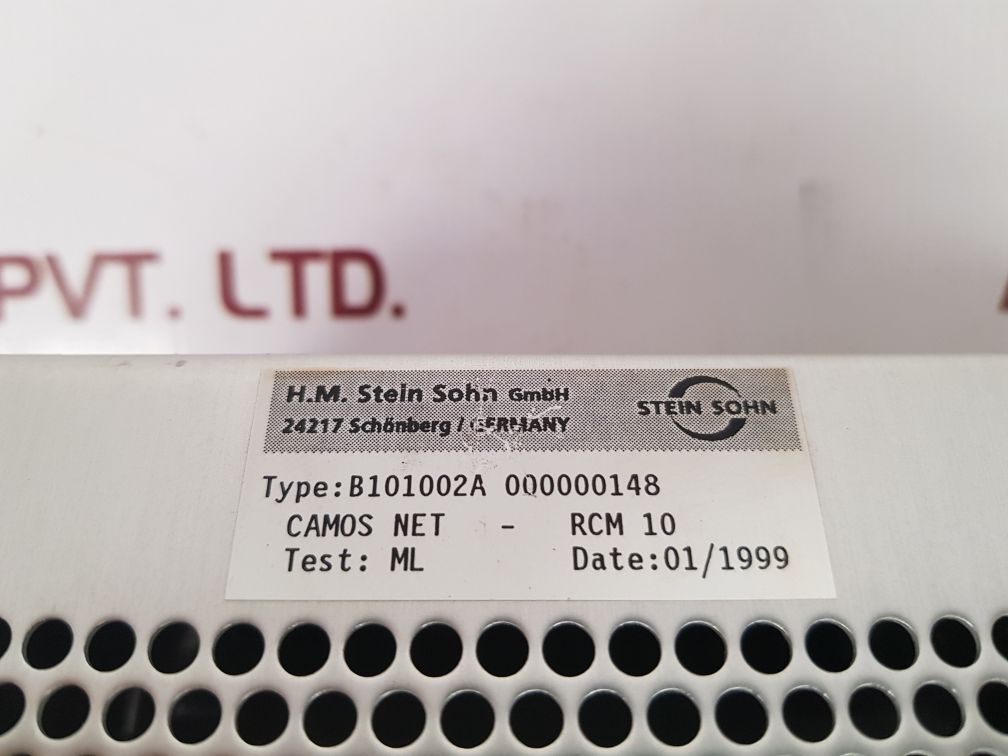 STEIN SOHN CAMOS NET-RCM 10 REEFER CONTAINER MONITORING B101002A 000000148